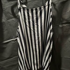 Black and White Striped Tank Top